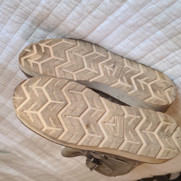 Bronx Leather Rustic Motorcycle Boots Size 38 or 7.5 - Picture 8 of 8